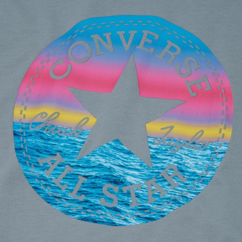 T-shirt Gris Homme Converse Standard Chuck Patch Fill 3
