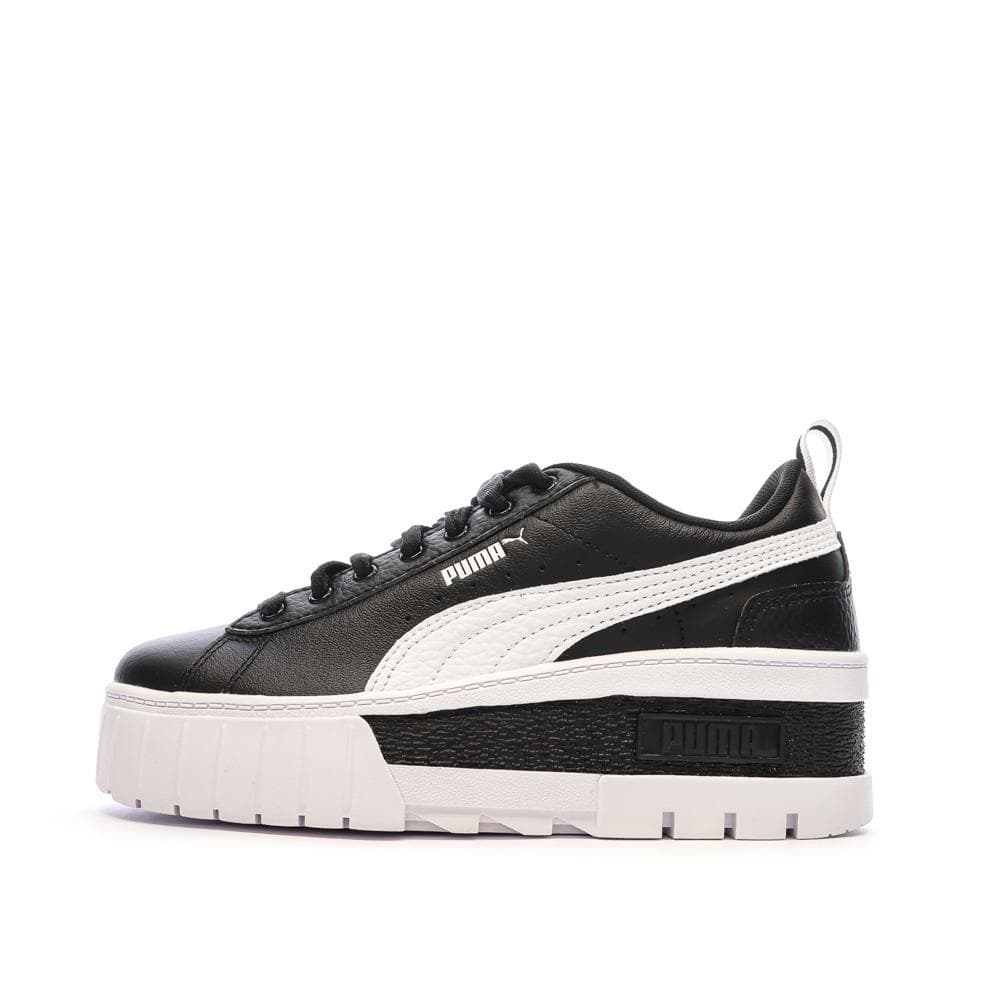 Baskets Noir/Blanc Femme Puma Mayze Wedge 1