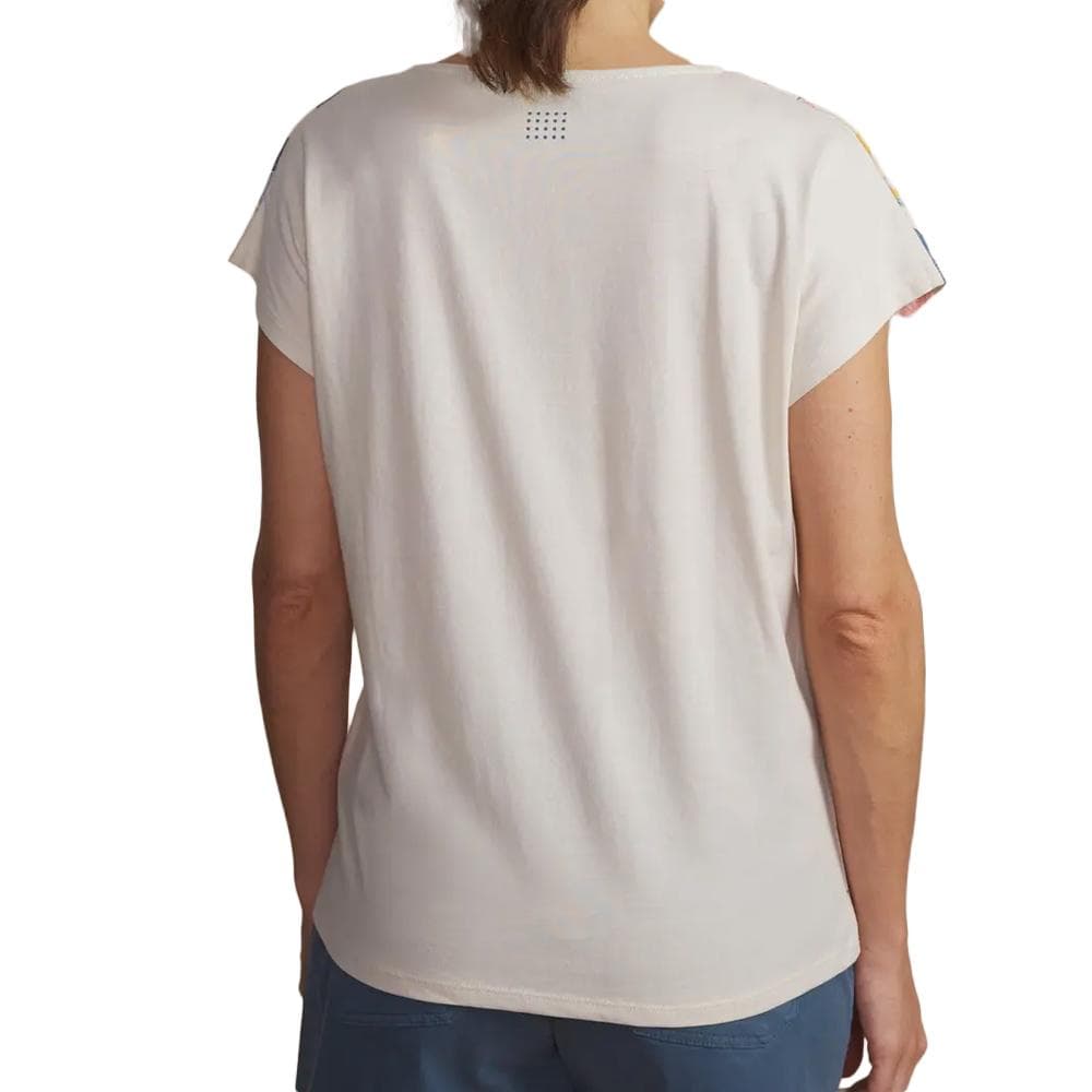 T-Shirt Blanc Femme TBS Navy 2