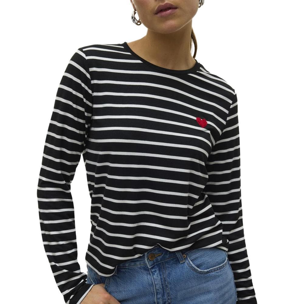 Haut Noir Femme Vero Moda Clara 1