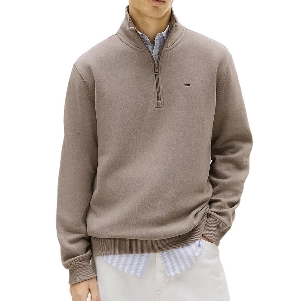 Sweat Gris/Taupe Homme Tommy Hilfiger Fleece 1
