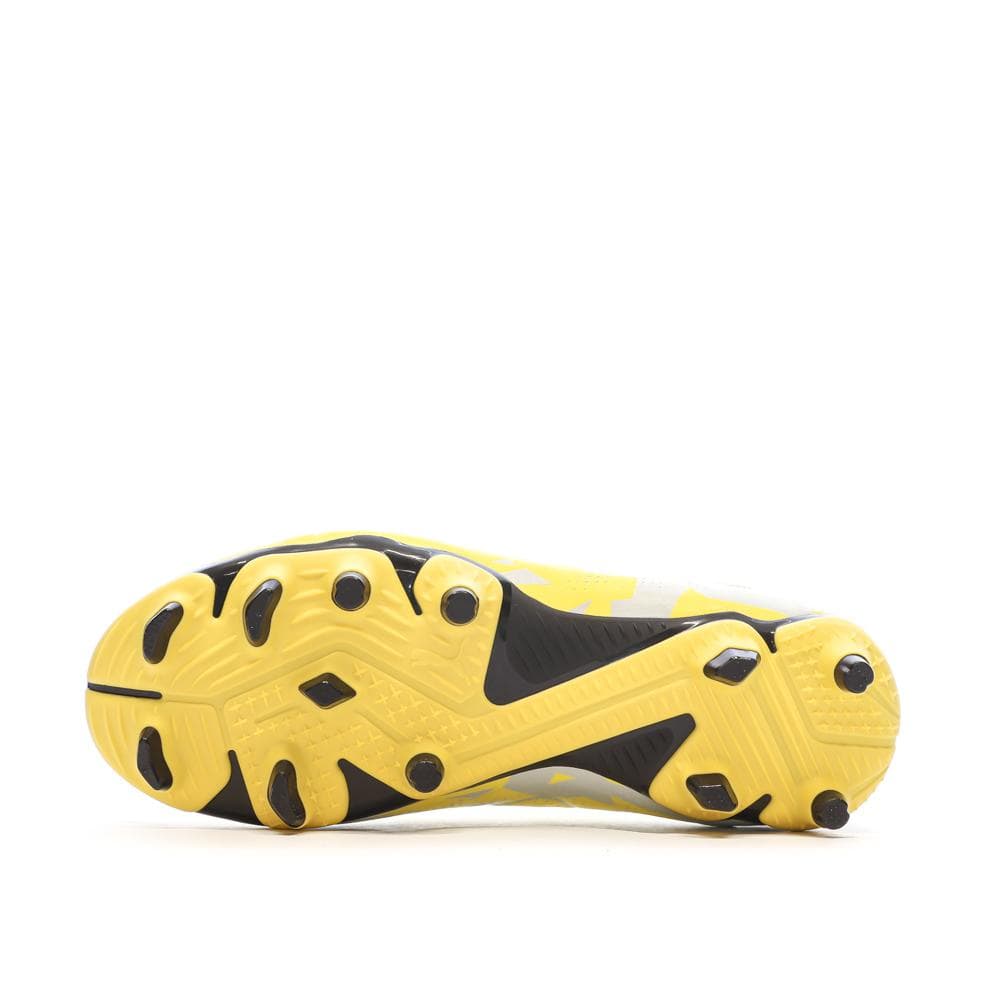Chaussures de Foot Jaune/Gris Garçon Puma Future Play FG/AG 5