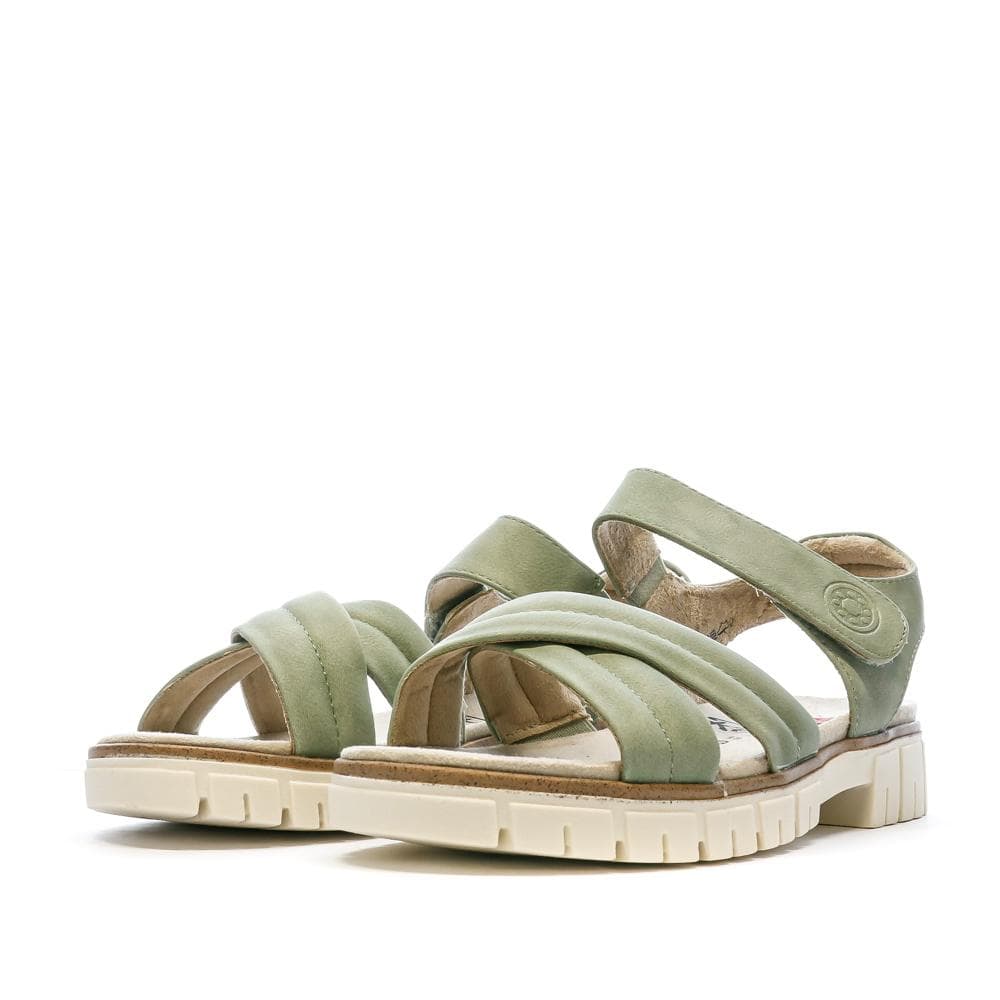 Sandales Verte Femme Relife Layon 6