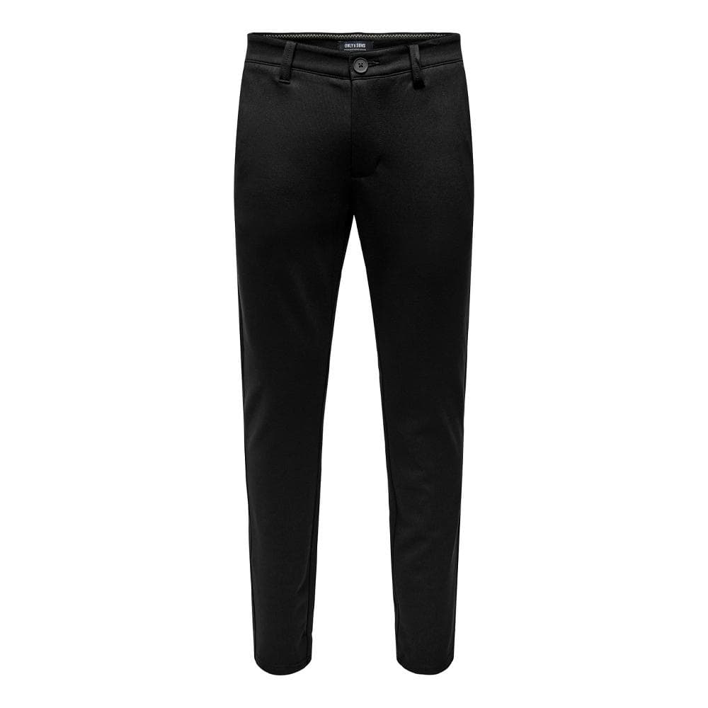 Pantalon Chino Noir Homme Only & Sons Onsthor 1