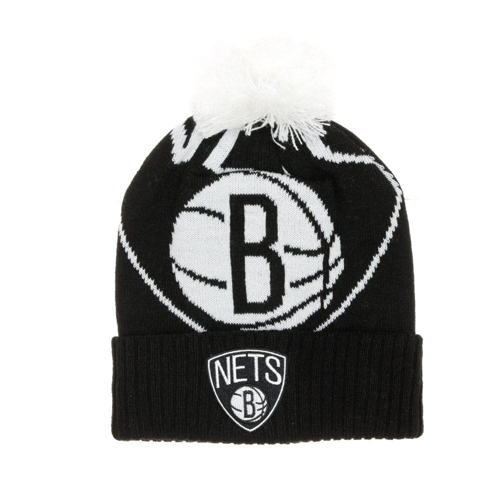 Brooklyn Nets Bonnet Noir Garçon NBA Collegiate 1