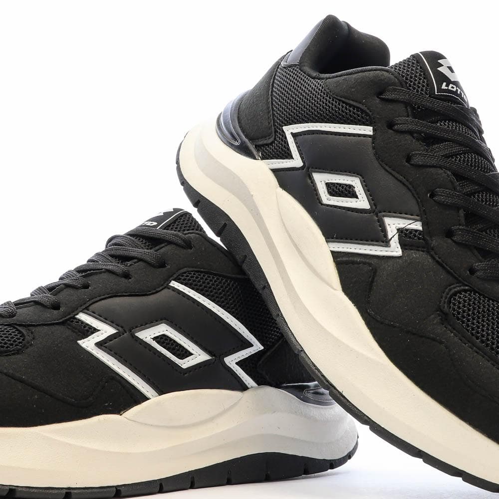 Baskets Noire/Blanche Homme Lotto Twenty6 7