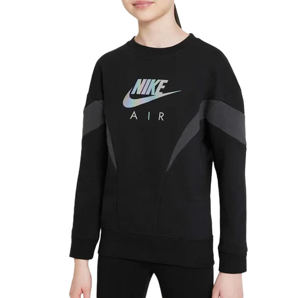 Sweat Noir Fille Nike DD7135 1