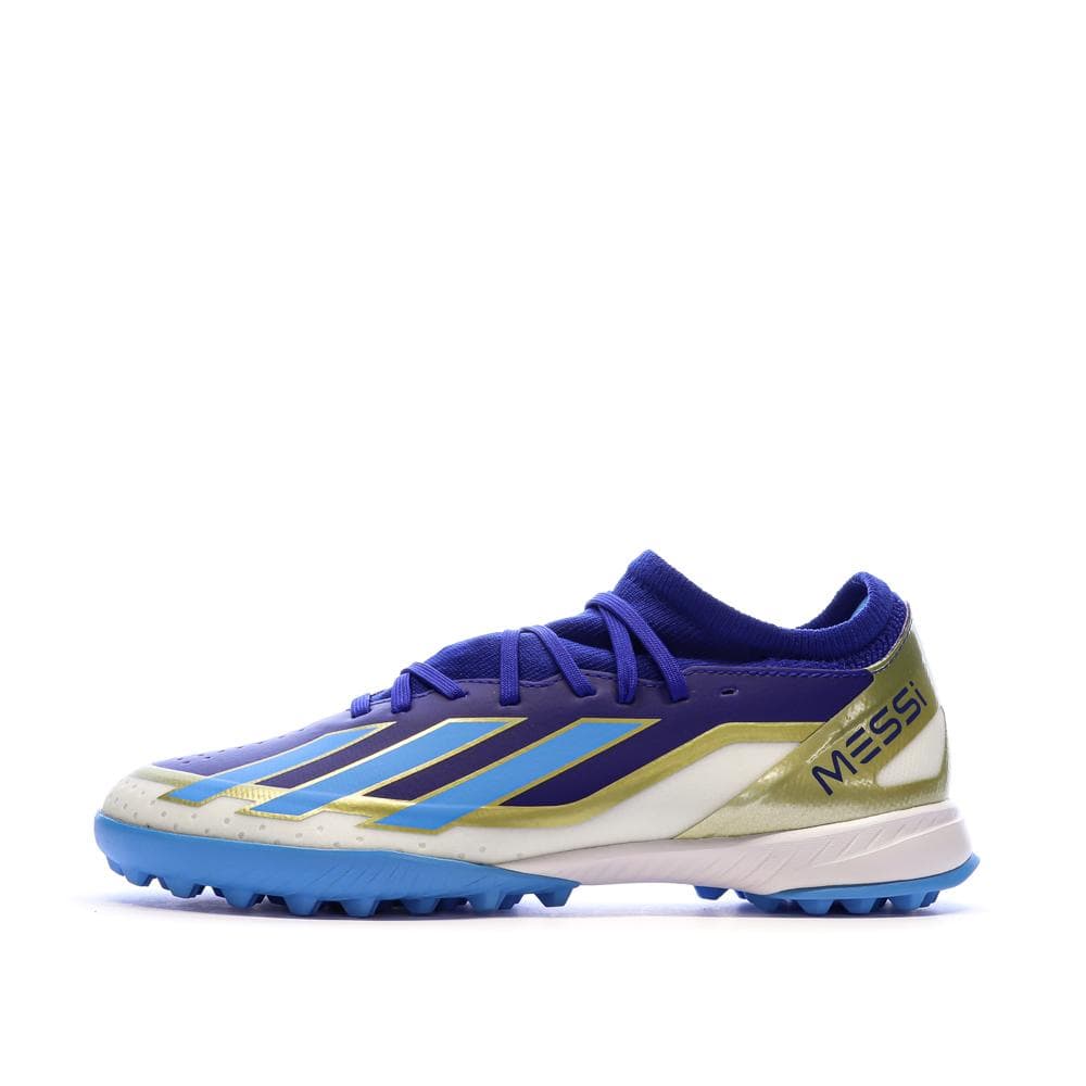 Chaussures de Foot Bleues Homme Adidas X Crazyfast League TF Messi 1