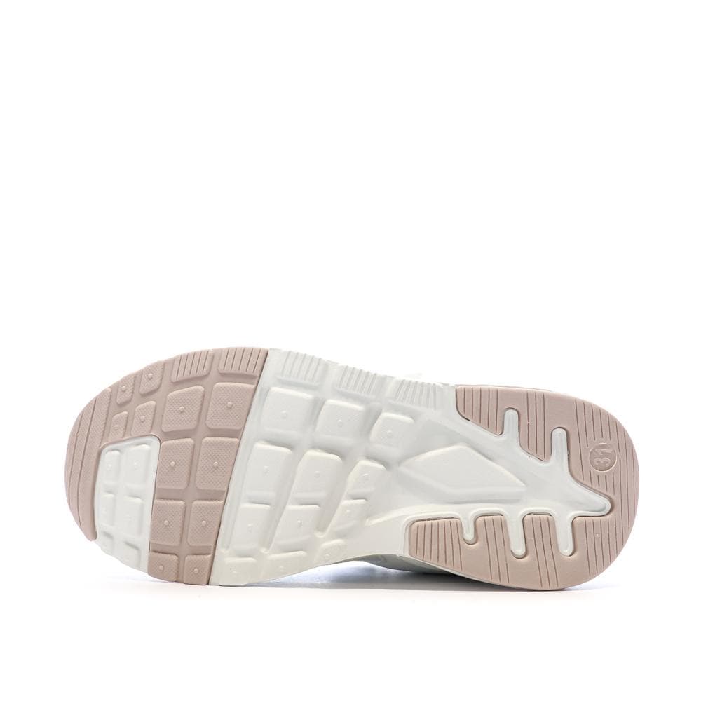 Baskets Blanc/Vert/Jaune Fille Le Coq Sportif Lsc Runner 5