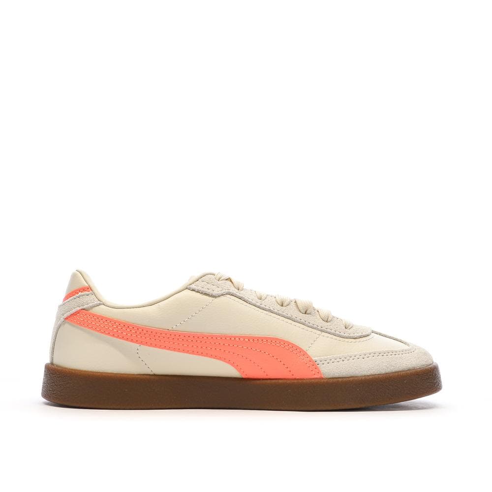 Baskets Beige/Orange Femme Puma Club Ii Era 2