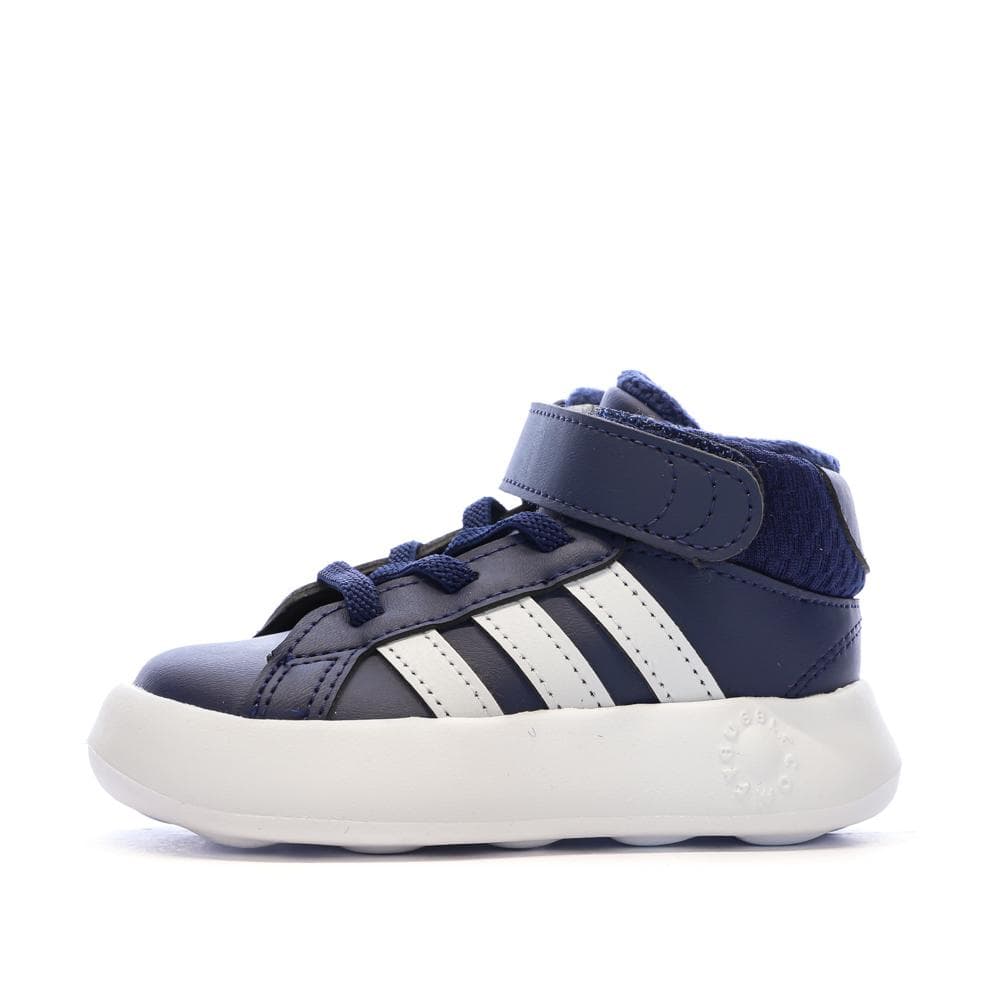 Baskets Marines Garçon Adidas Grand Court Mid 1