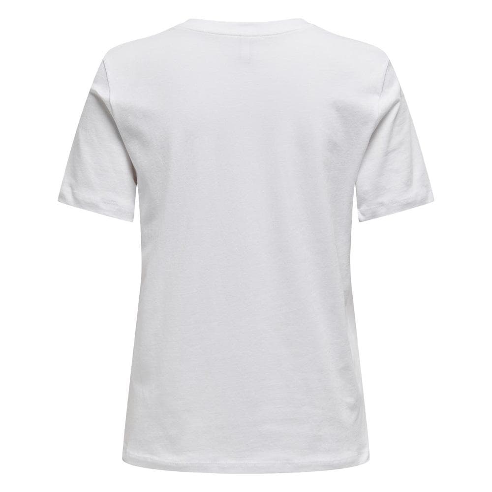 T-Shirt Blanc Femme Only Henny Life 2