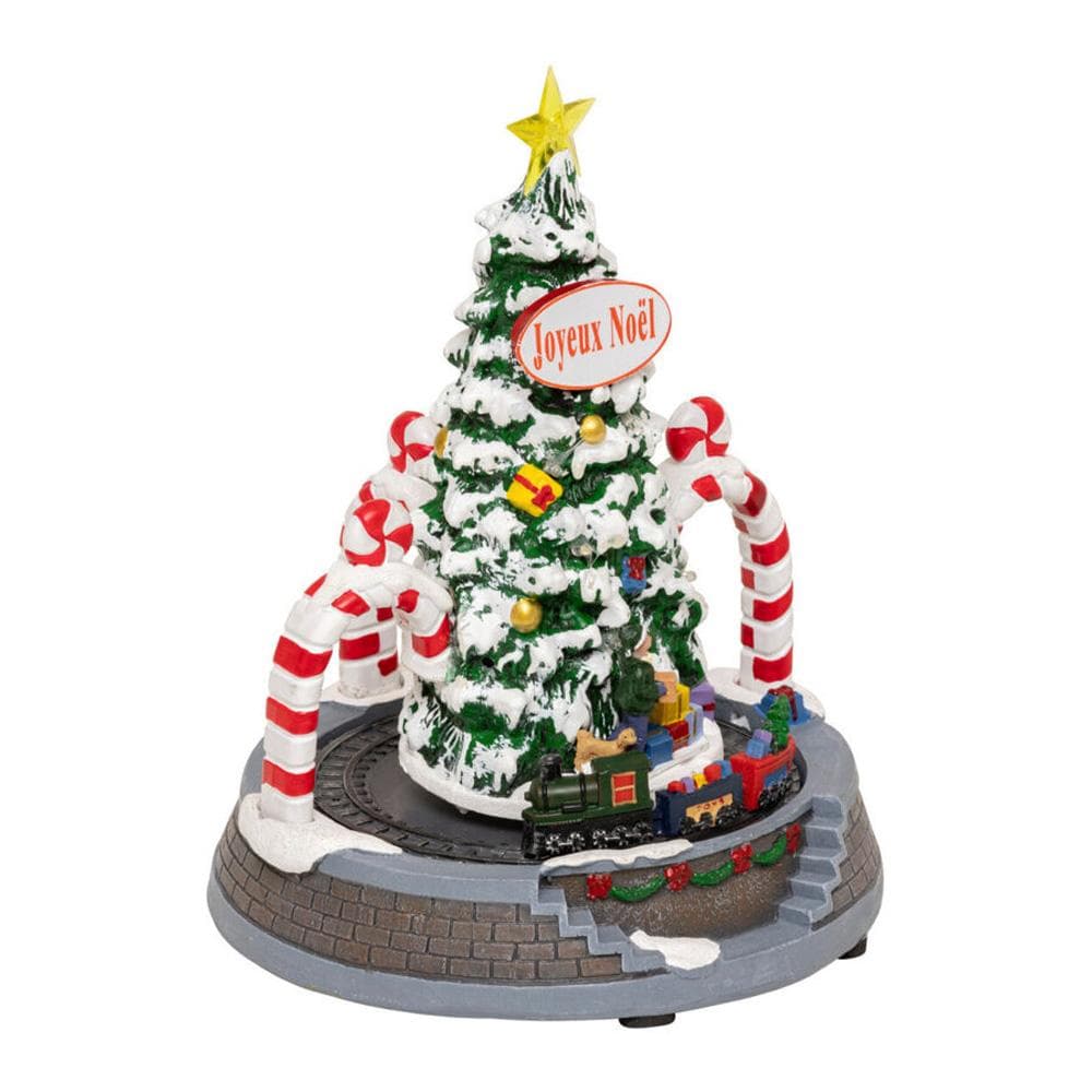 Village de Noel Sapin Train 208836 1