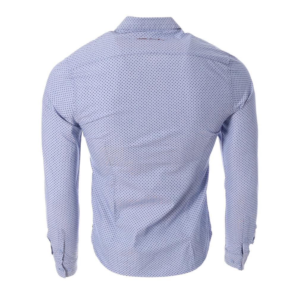 Chemises Bleu à Motifs Homme Teddy Smith Carton 2