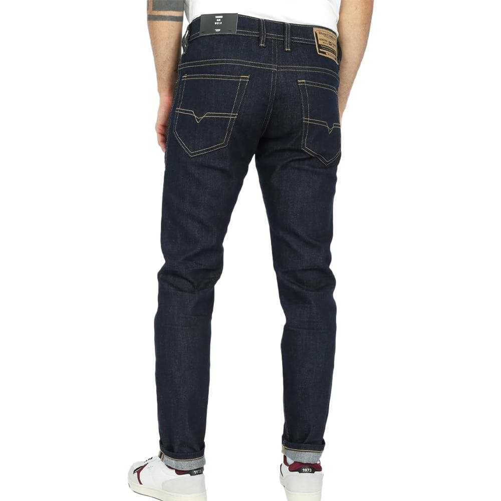 Jean Straight Bleu Foncé Homme Diesel Larkee69 2