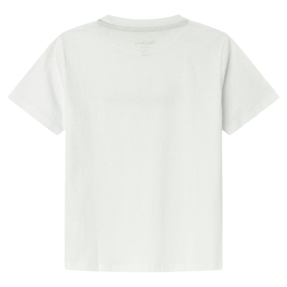 T-shirt Blanc Garçon Pepe Jeans New Art 2