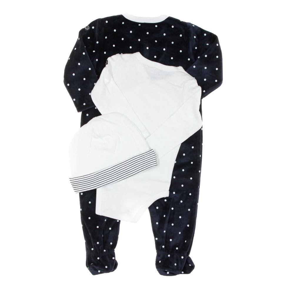 Ensemble de Naissance Marine/Blanc Bébé EOM Pazoly 3