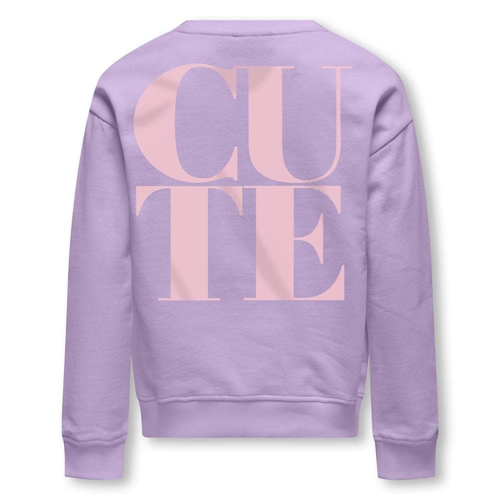 Sweat Violet Fille Kids Only Ditte 2