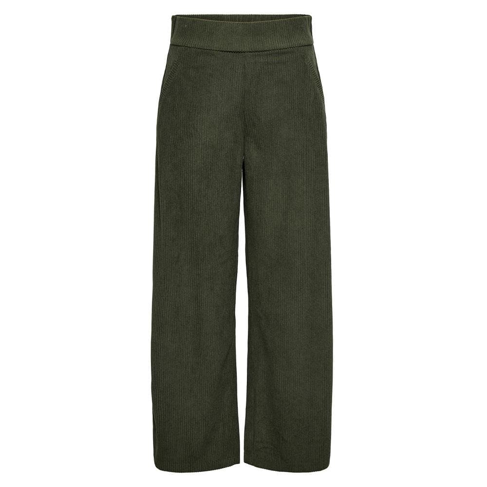 Pantalon Velours Vert Femme JDY Hope Cord 1