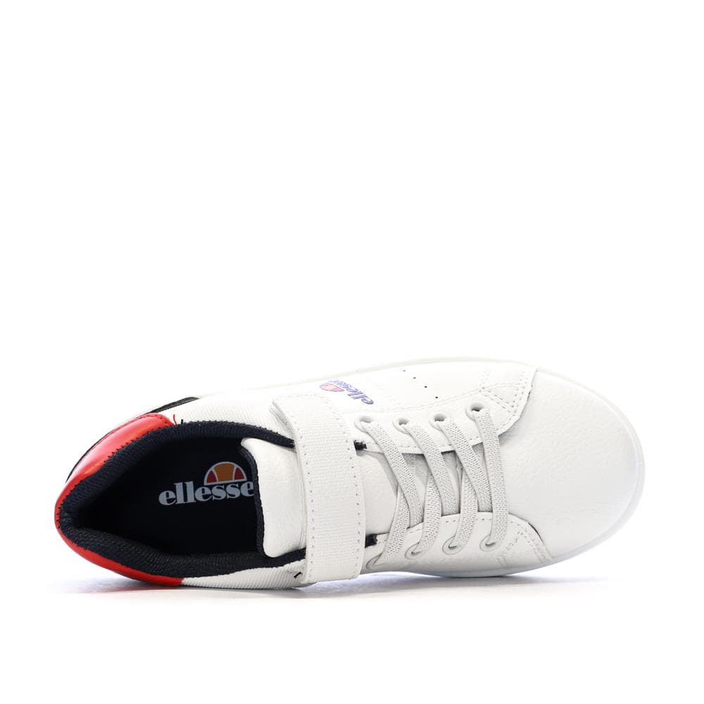 Baskets Blanc/Marine Garçon Ellesse Santo 4