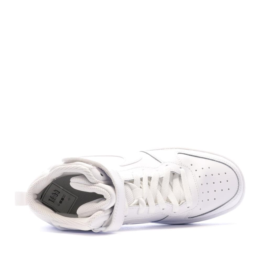 Baskets Blanche Enfant Nike Court Borough Mid 2 4