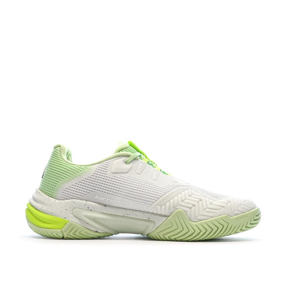Chaussures de Tennis Vert/Blanc Adidas Barricade 13 2