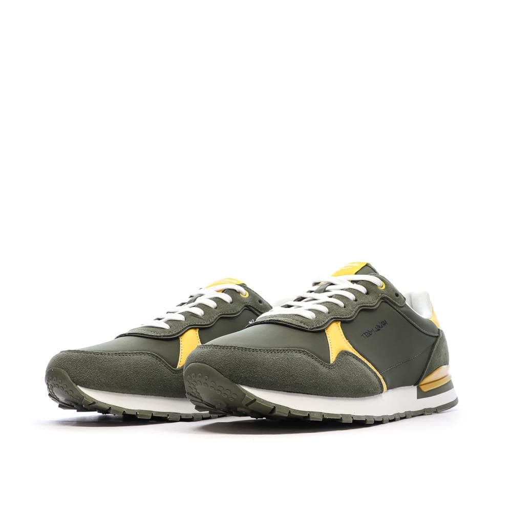 Baskets Kaki/Jaune Homme Teddy Smith 120667 6