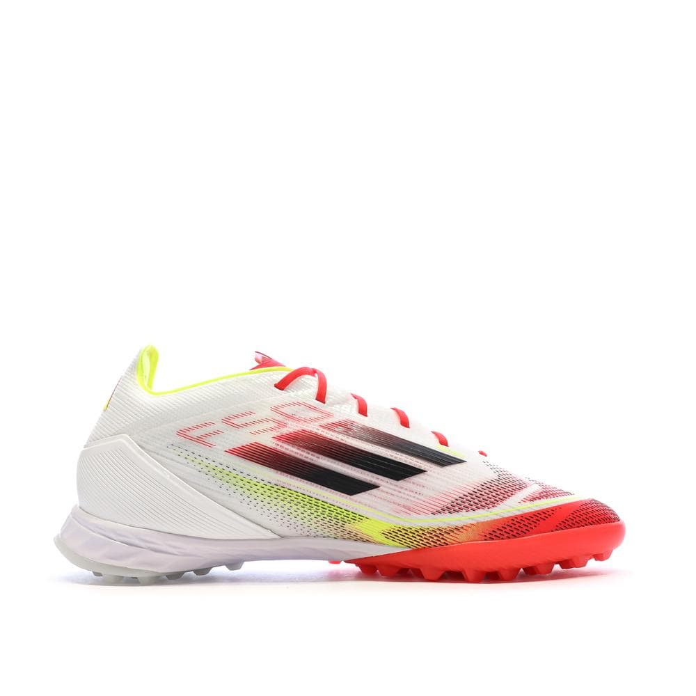 Chaussures de Foot Blanc/Rouge Adidas F50 Pro TF 2