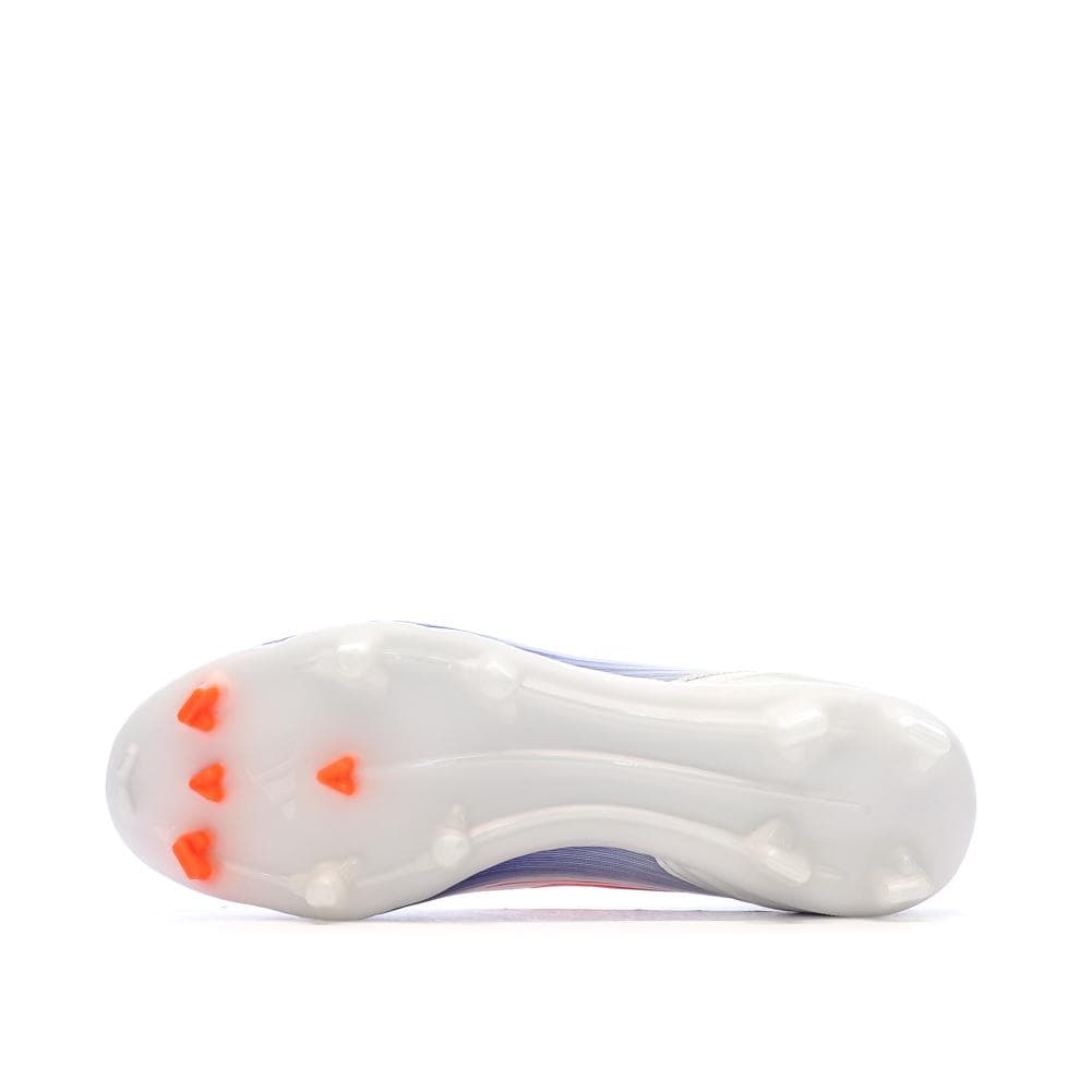 Chaussures de Foot Blanc/Bleu Adidas F50 League Ll FG/MG 5