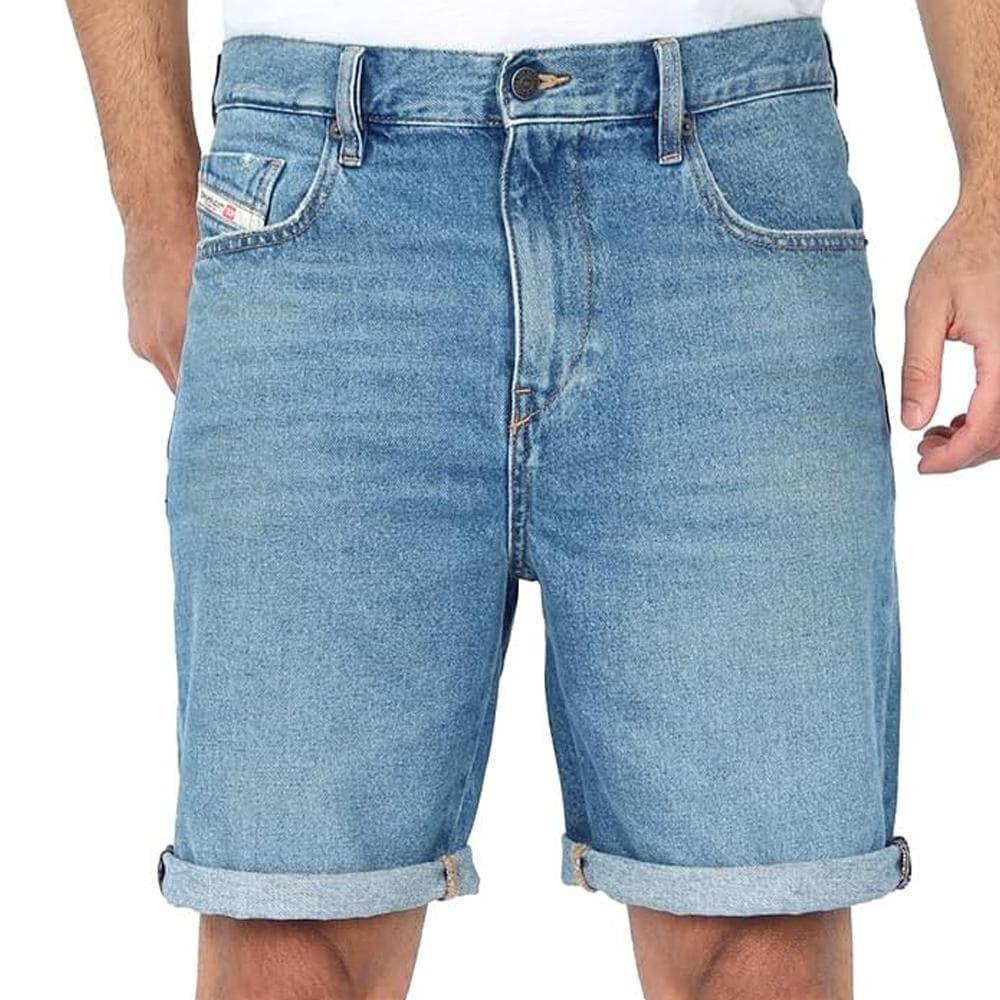 Short Bleu Homme Diesel Dtrukt 1