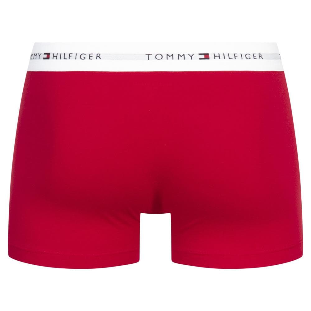 x3 Boxers Blanc/Rouge/Marine Homme Tommy Hilfiger Trunk 3