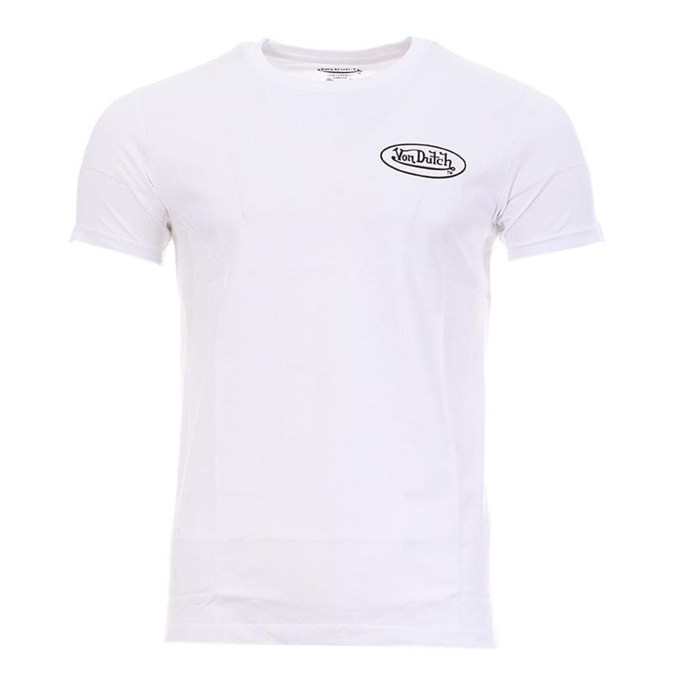 T-Shirt Blanc Homme Von Dutch ART 1