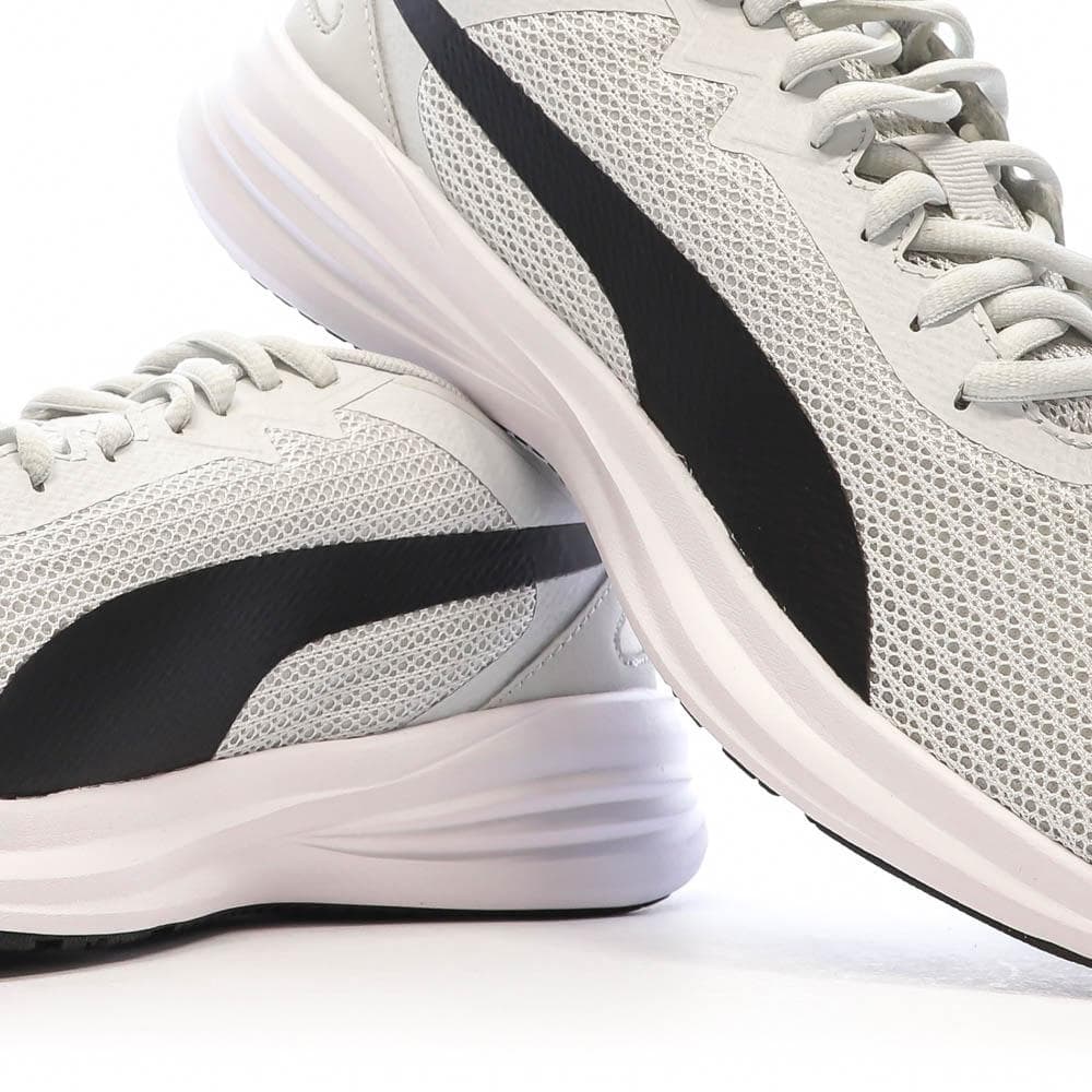 Chaussures de Running Blanches/Noires/Jaunes Homme Puma Transport 7