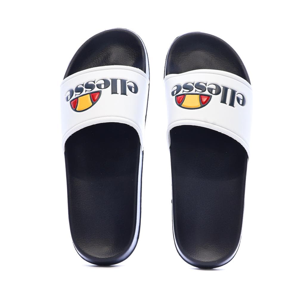 Claquettes Blanc/Marine Homme Ellesse Duke 3