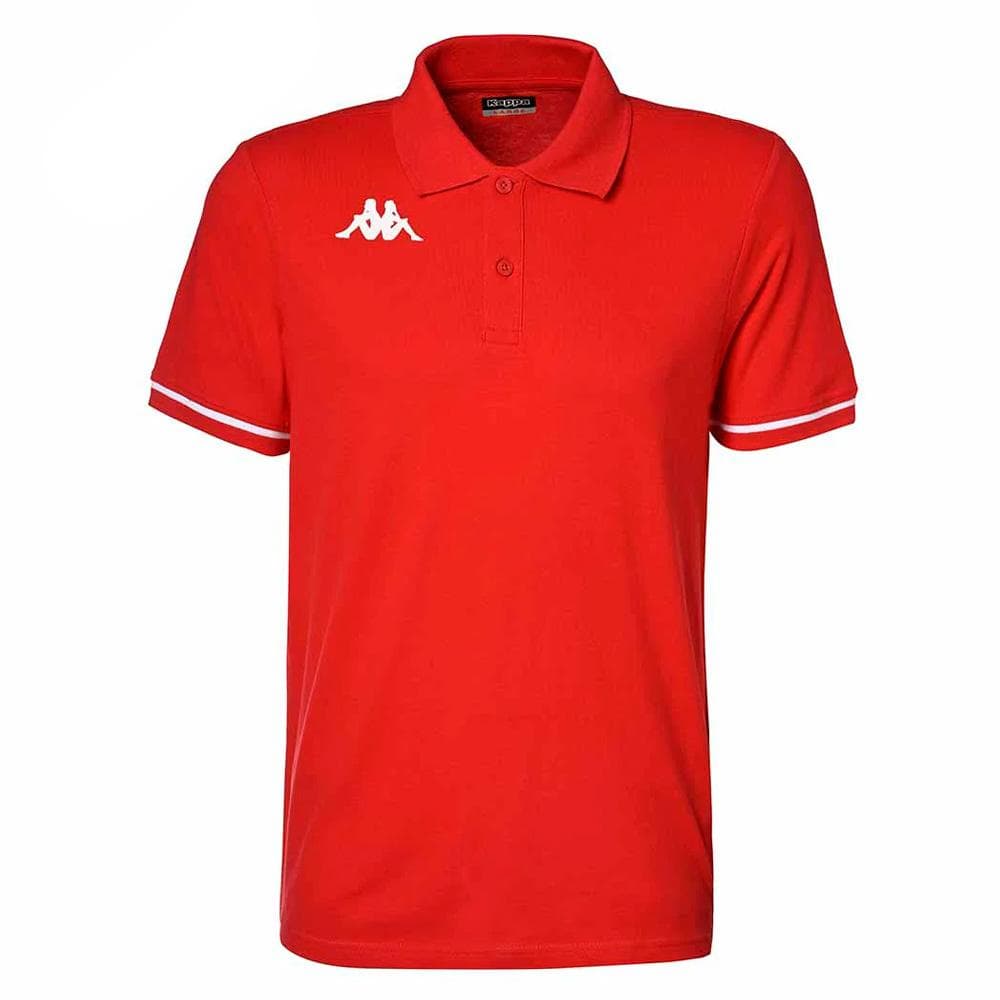 Polo Rouge Homme Kappa Barli 1