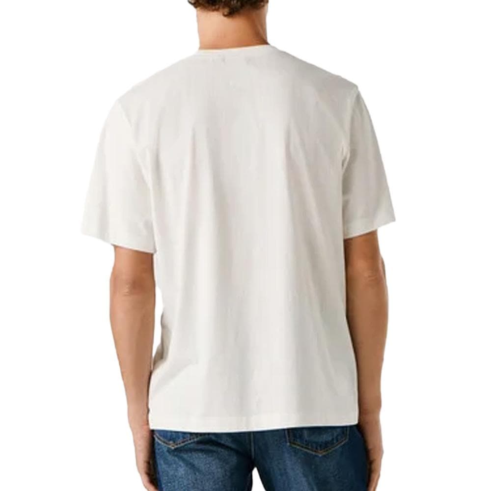 T-Shirt Blanc Homme Pepe jeans Griffin 2