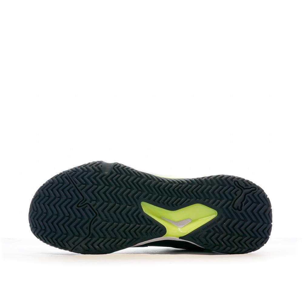 Chaussures de Padel Noire/Jaune Homme Puma Solarcourt 5