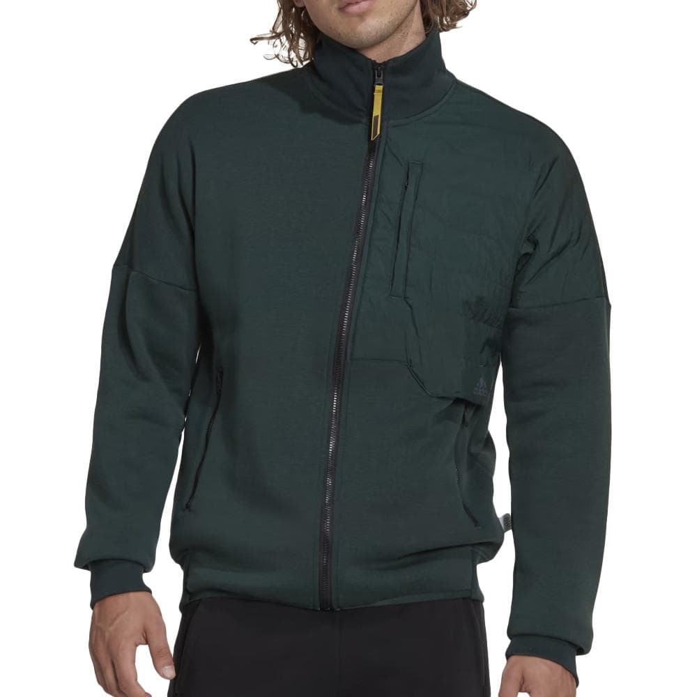 Sweat Vert Homme Adidas HM6234 1