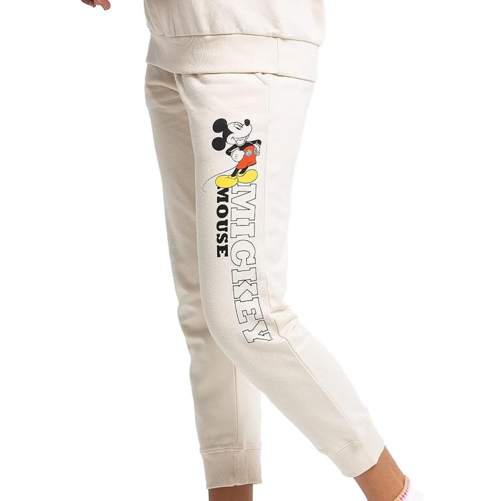 Jogging Beige Femme Disney Mouse Hello 2
