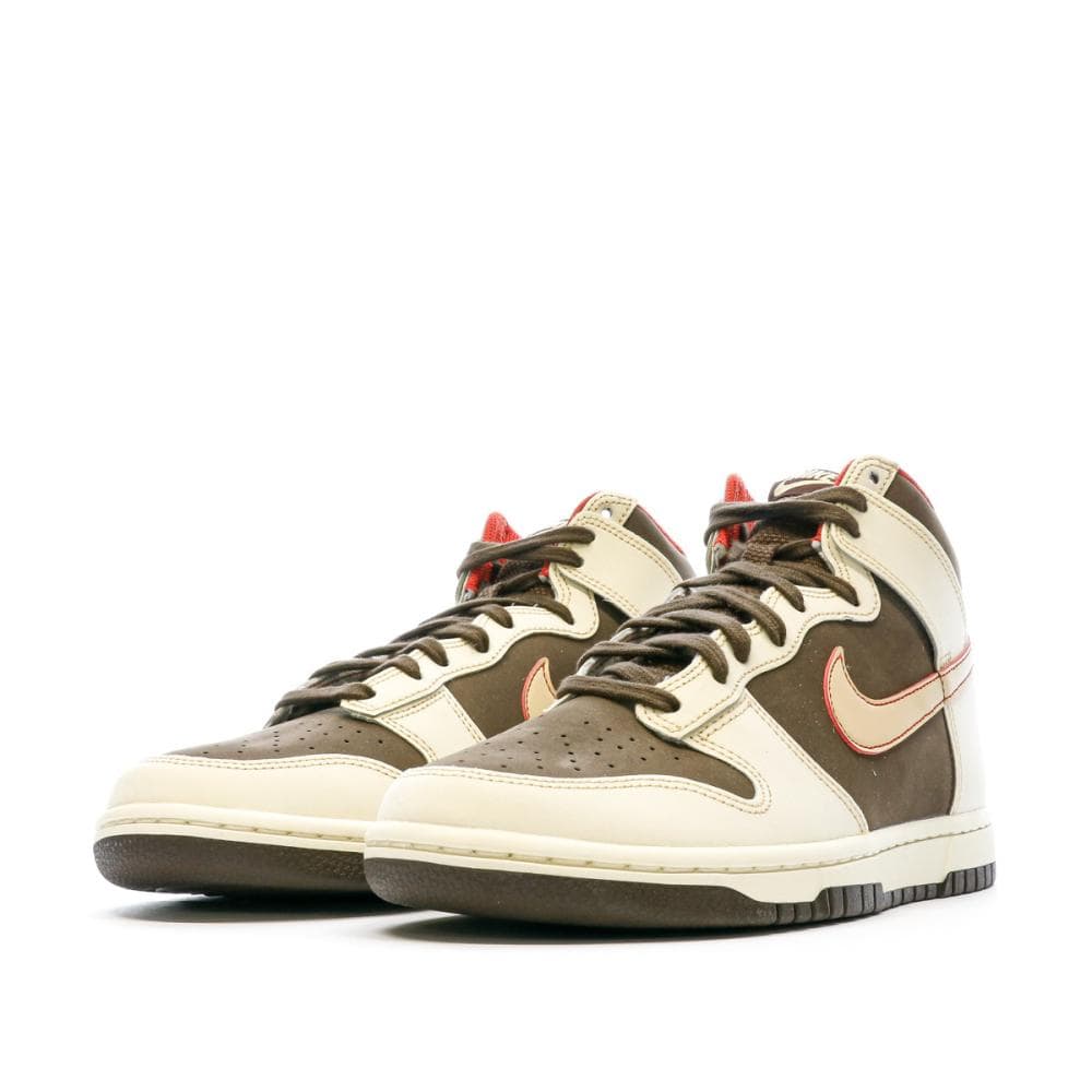 Baskets Écru/Marron Homme Nike Dunk High Retro 6