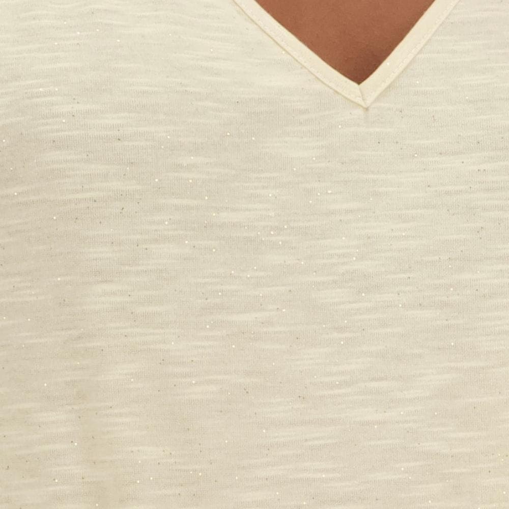 T-Shirt Beige Femme JDY Dora 2