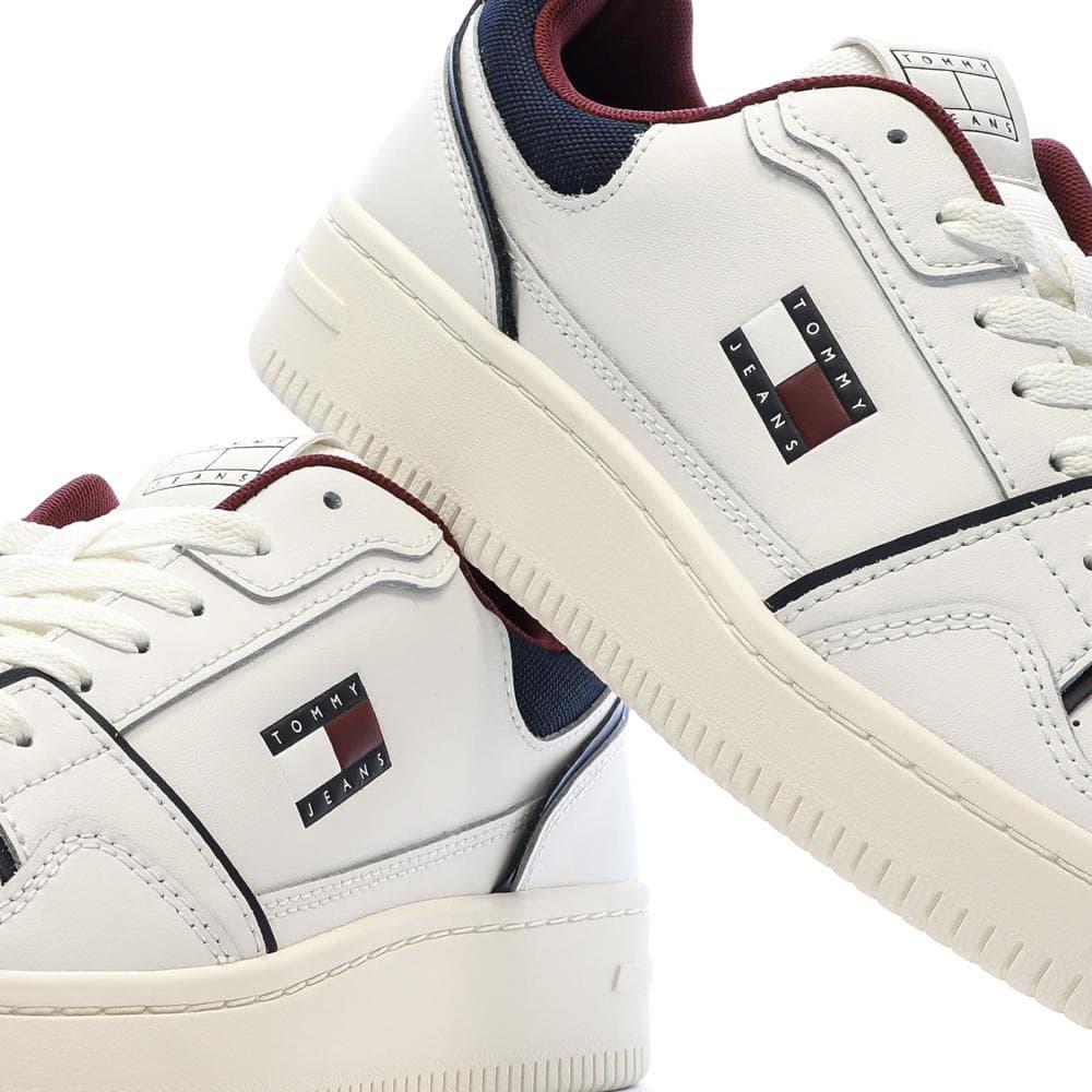 Baskets Blanche Homme Tommy Hilfiger Retro EM0EM01612 7