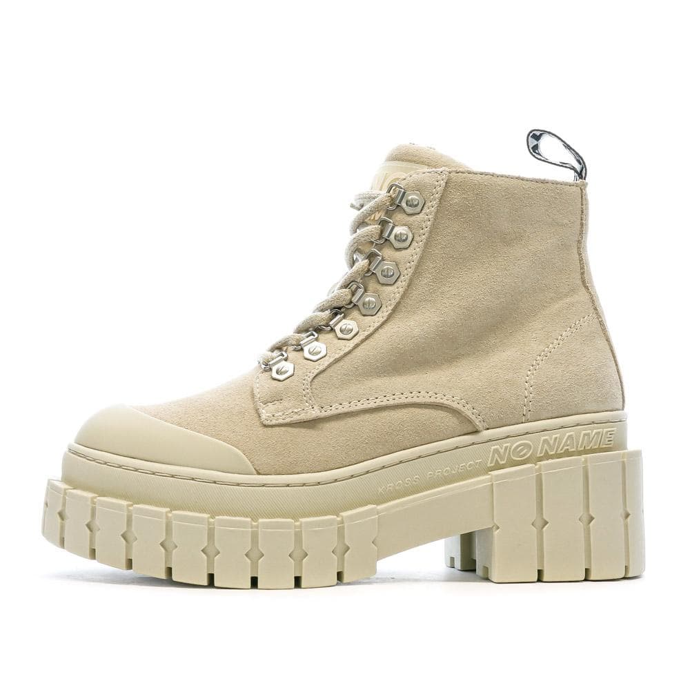 Boots Écru Femme No Name Kross Low 1