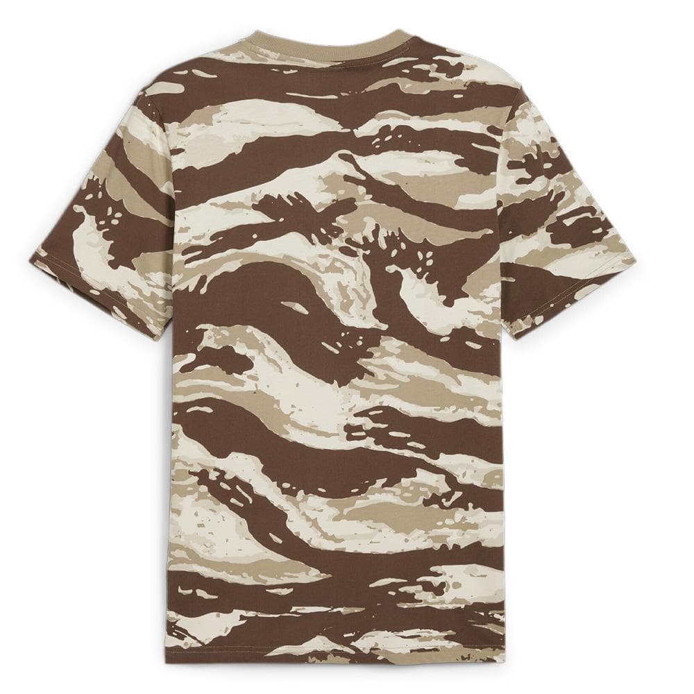 T-Shirt Marron/Beige Homme Puma Camo 2