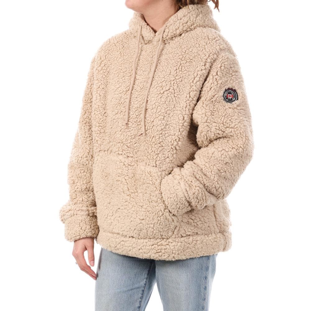 Veste en Sherpa Beige Femme Sherpa Compagnie des Amériques MARGAUX 1