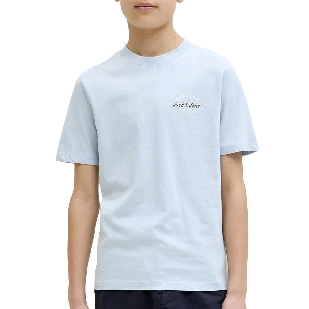 T-Shirt Bleu Clair Garçon Jack & Jones Brandon 1