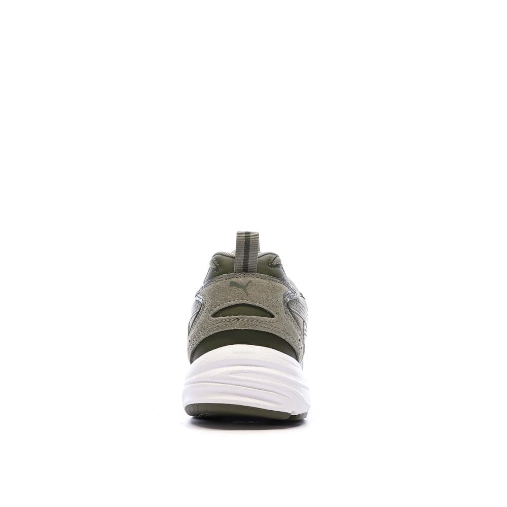 Baskets Kaki Homme Puma Milenio Tech Suede 3