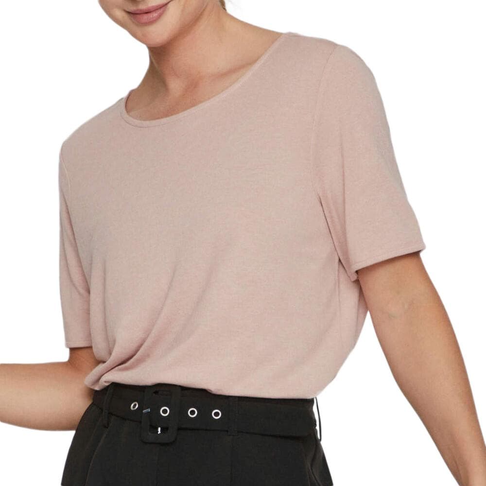T-shirt Rose Femme Vila Mooney 1