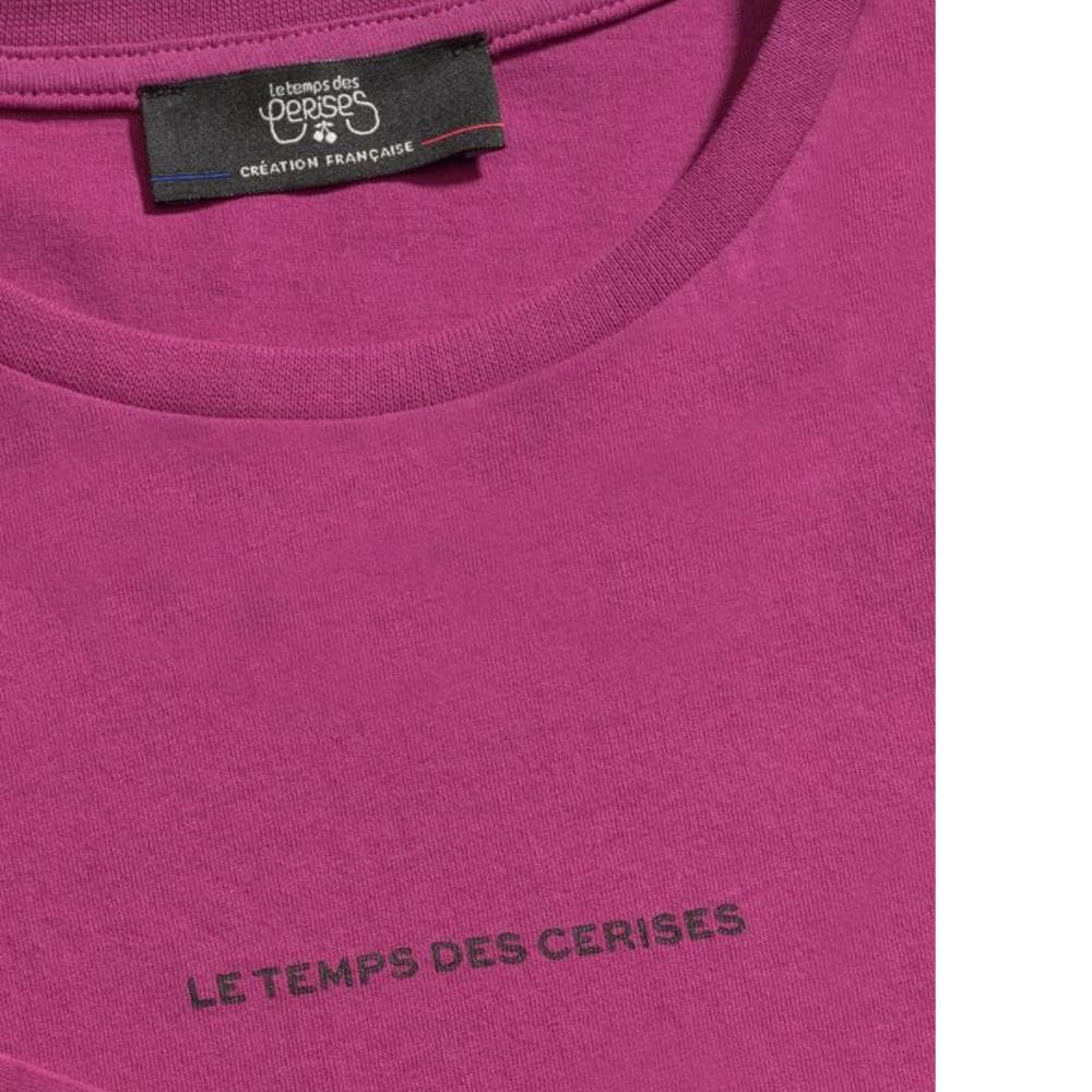 T-shirt Violet Fille Le Temps Des Cerises Catigi 3