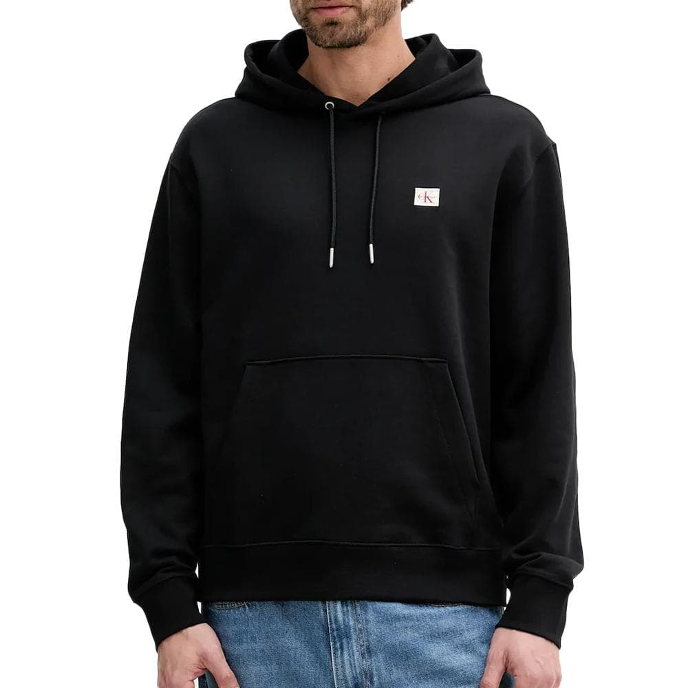Sweat à capuche Noir Homme Calvin Klein Jeans 350 1